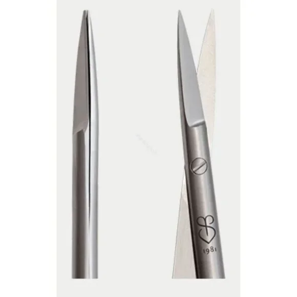 Renomed mustache and beard/fly tying trimming scissors - Picture 2 of 5